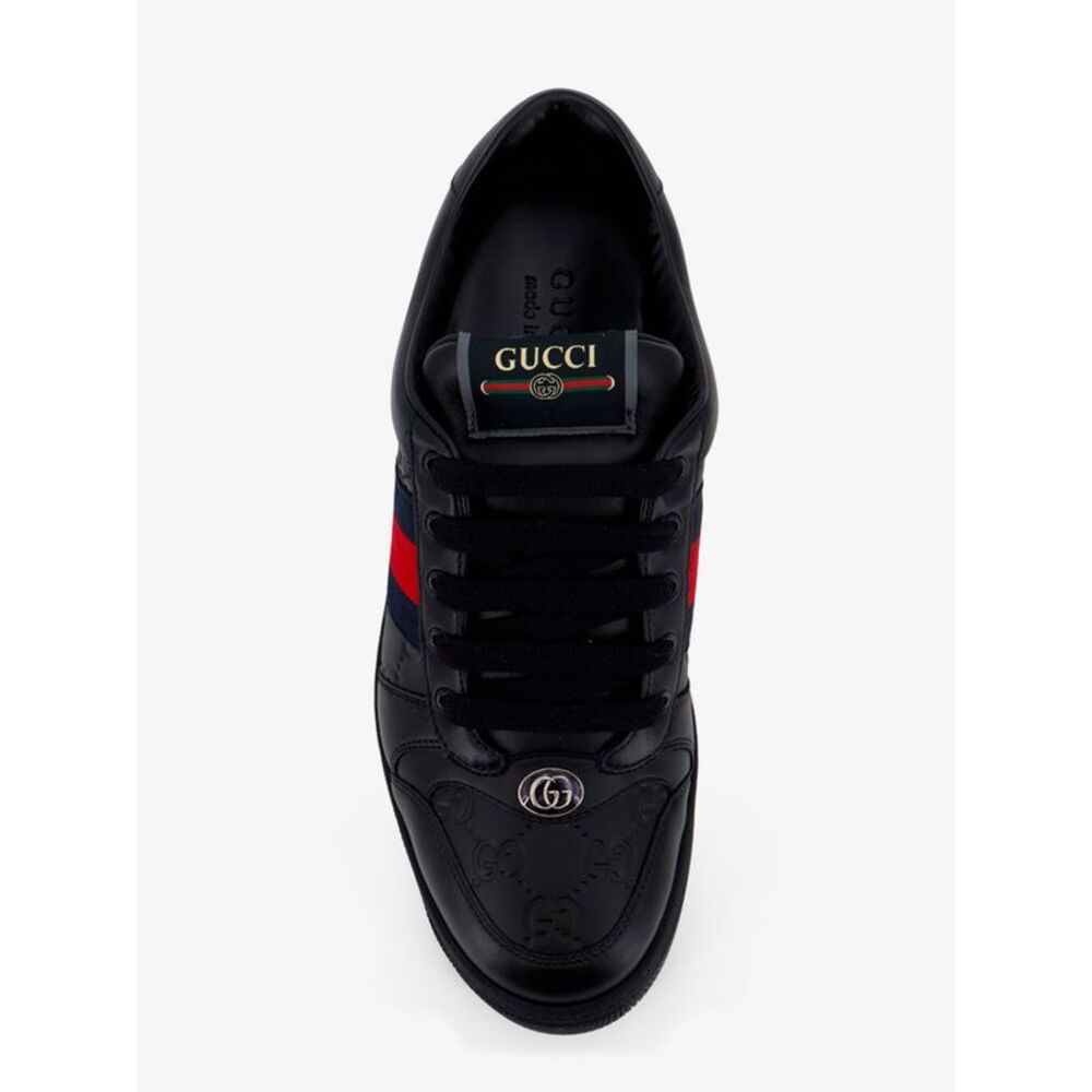 Gucci Men Screener Leather Sneakers - Picture 5 of 5